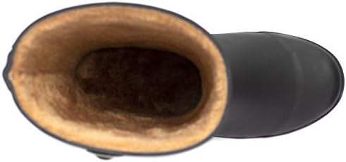 Chooka Women's Delridge Waterproof Mid Faux Fur Lined Pull-On Rain Boot