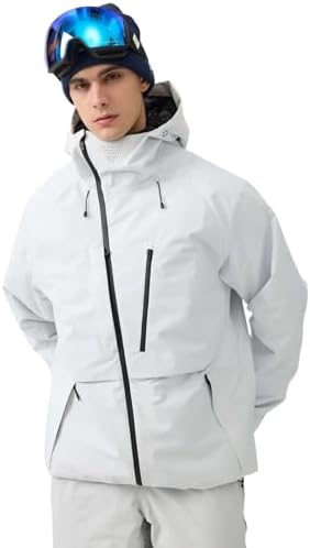 GSOU SNOW Men's Snowboard Jacket Waterproof Ski Coat Winter Snow Shell