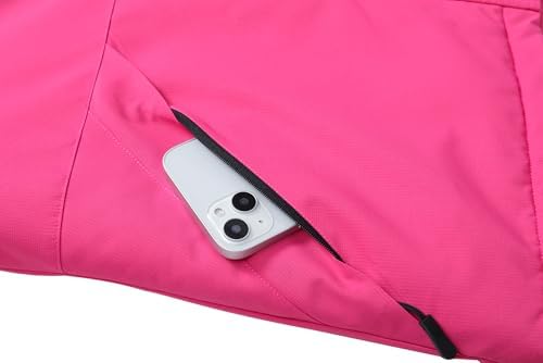 MOERDENG Women's Hiking Winter Jacket Waterproof Insulated Warm Snow Coat