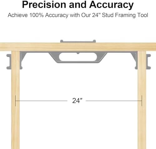 24-Inch Framing Tools, Stud Layout and Framing Jig, 2-Piece