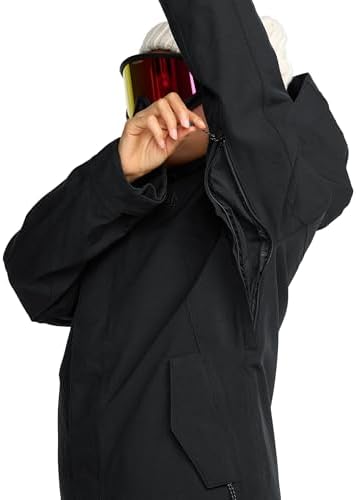 Volcom Women's Stoney Shadow Insulated Snowboard Jacket – 15k Waterproof, Slim Fit