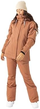 Roxy Women's Billie 10k Waterproof Insulated Snow Jacket – Tailored Ski-snowboard Jacket