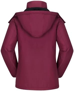 CAMEL CROWN Women's Ski Jacket Winter Snow Coat Waterproof Female Jackets