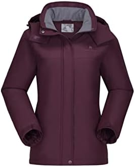 CAMEL CROWN Women's Ski Jacket Winter Snow Coat Waterproof Female Jackets
