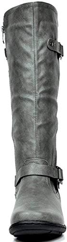 DREAM PAIRS Women's Faux Fur-Lined Knee High Winter Boots Fall Tall Boots