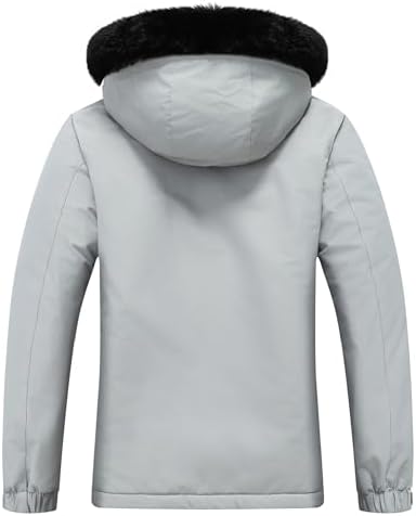 MOERDENG Women's Waterproof Winter Coat Softshell Hiking Jacket
