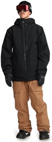 Volcom Men's Brighton Hooded Snowboard Ski Winter Jacket