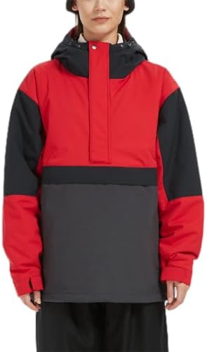 BUMDEEP Womens Waterproof Ski Jacket Warm Winter Snow Coat Windbreaker Hooded Thick Snowboard Jacket