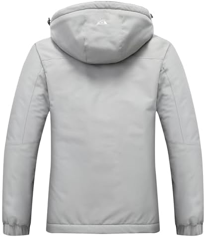 MOERDENG Women's Warm Winter Ski Coat Waterproof Snowboarding Jacket
