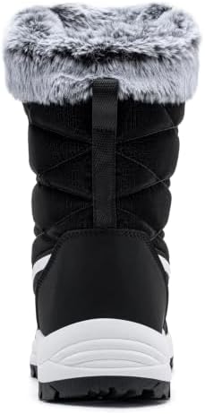 HOBIBEAR Women's Winter Snow Boots Warm Faux Fur