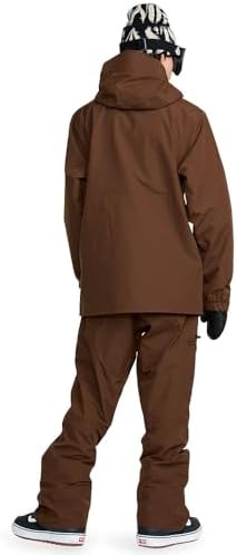 Volcom Men's L Insulated Gore-tex Snowboard Jacket – Waterproof 2-layer