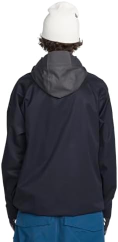 Volcom Men's Hossegor 20k Pullover Snowboard Jacket – Waterproof 2-layer