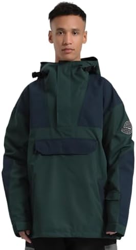GSOU SNOW Mens Snowboard Jacket Snowboarding Ski Jacket Pullover Waterproof