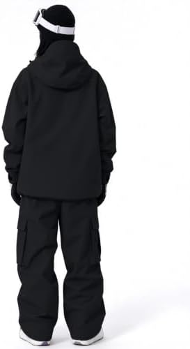 Women's Snow Snowboard Suits Insulated Snowsuits Baggy Ski Jacket and Pants