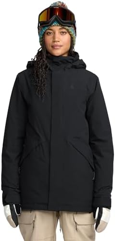 Volcom Women's Shelter 3d Stretch Snowboard Jacket – 20k Waterproof, Insulated