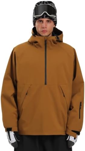 GSOU SNOW Mens Snow Jacket Womens Baggy Snowboard Ski Jacket Waterproof