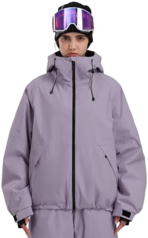 GSOU SNOW Womens Snowboard Jacket Baggy Ski Jacket Waterproof Snow Coat