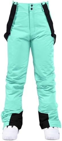 Women's Ski Jackets and Pants Set Waterproof Insulated Snowsuit Winter Warm Skisuit Fashion Snowboarding Snow Coat