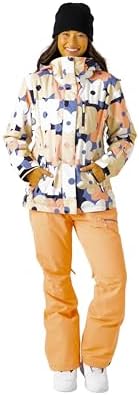 Roxy Snow Junior's Jetty Printed Regular Fit Snow Jacket