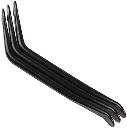 3Pcs Bike Tire Levers, High Strength Carbon Steel Bike Spoon Levers Bicycle Repair Tool Kit