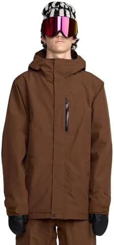 Volcom Men's L Insulated Gore-tex Snowboard Jacket – Waterproof 2-layer
