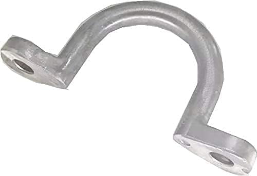 Replace Trailer Tie Loop 2" I.D. Aluminum Bolt-On Lashing Rope Tie Down Ring Horse (2 Pack)