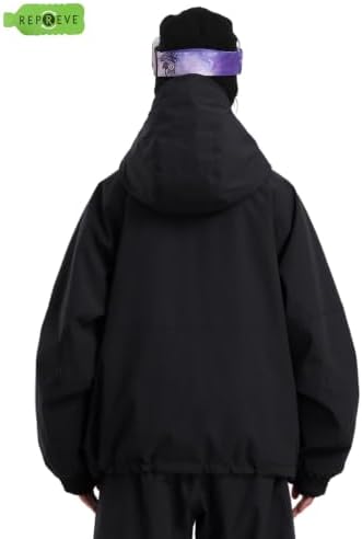 GSOU SNOW Womens Snowboard Jacket Baggy Ski Jacket Waterproof Snow Coat