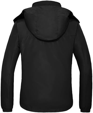 wantdo Women's 3 in 1 Ski Jacket Waterproof Winter Coat Snowboard Jackets