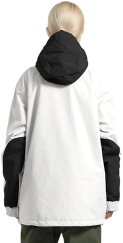 GSOU SNOW Womens Snowboard Jacket Baggy Ski Snow Jacket Windproof Insulated