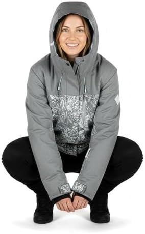Roxy Snow Junior's Jetty Printed Regular Fit Snow Jacket