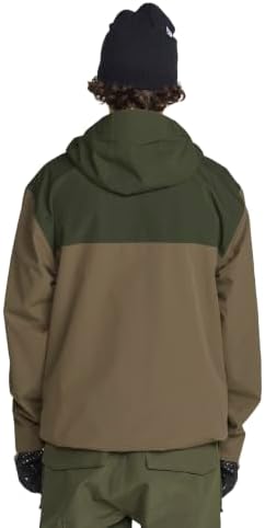 Volcom Men's Buckthreeeighty Snowboard Jacket – 10k Waterproof 2-layer Shell, Zip Tech®