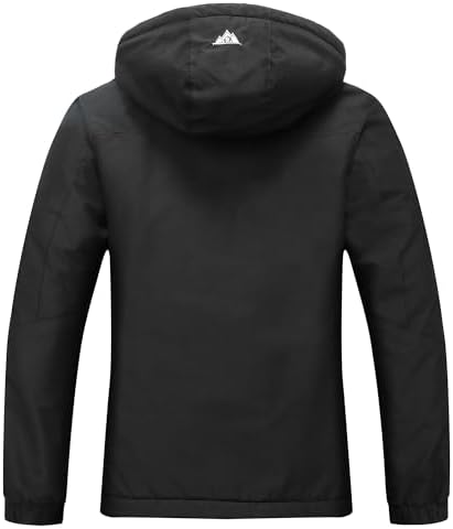 MOERDENG Women's Warm Winter Ski Coat Waterproof Snowboarding Jacket