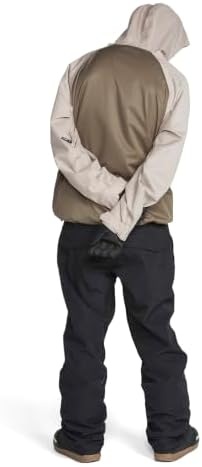 Volcom Men's Hossegor 20k Pullover Snowboard Jacket – Waterproof 2-layer
