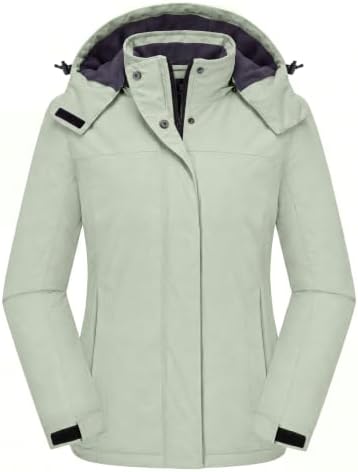 Wantdo Women's Ski Jacket Waterproof Warm Winter Coat Snow Snowboard Jacket