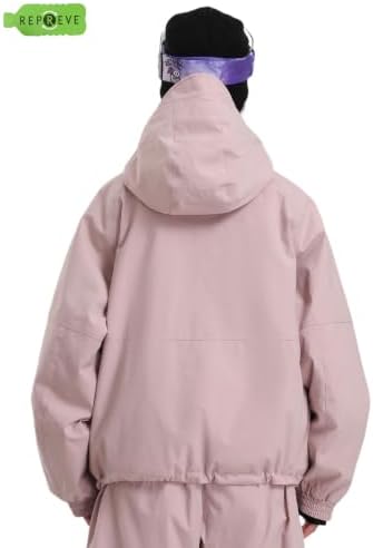 GSOU SNOW Womens Snowboard Jacket Baggy Ski Jacket Waterproof Snow Coat