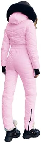 Womens Snow Suits Onesie Snowsuit One Piece Winter Ski Jacket