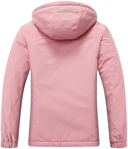 MOERDENG Women's Hiking Winter Jacket Waterproof Insulated Warm Snow Coat