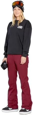 Volcom Women's Essential Crew Fleece Snowboard Winter Sweatshirt