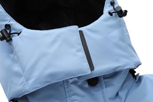 Women's Waterproof Ski Jacket Warm Winter Coat Hooded Windbreaker