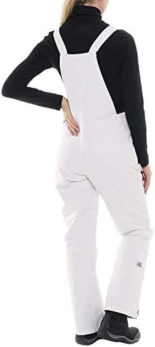 Arctix Women's Essential Insulated Ski Bibs, Water Resistant Snow Pants for Skiing & Snowboarding