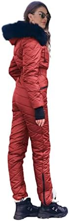 Womens Snow Suits Onesie Snowsuit One Piece Winter Ski Jacket