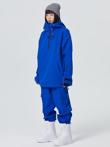 SEARIPE Women Ski Jacket and Pants Set Couples Windproof Ski Suits Mens Waterproof Two Piece Snowsuits for Winter Sports