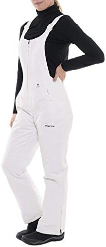 Arctix Women's Essential Insulated Ski Bibs, Water Resistant Snow Pants for Skiing & Snowboarding