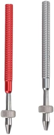 Jiawu Pin Vise Hand Drill, Compact Metal Construction Manual Jewelry Drill, Craft Tool with Portable Storage Case for Metal Wood Jewelry Plastic Resin Watch Repair