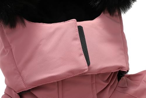 MOERDENG Women's Waterproof Winter Coat Softshell Hiking Jacket