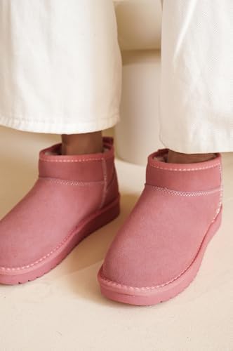 Project Cloud 100% Genuine Leather Womens Boots Ankle Boots for Women Shoes