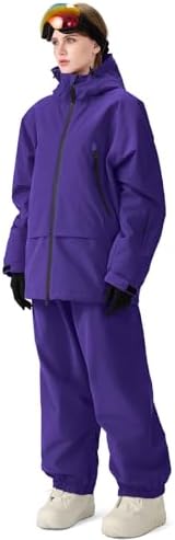 Oymyakon Womens Ski Suit Waterproof Snow Suits Snowboard Jacket and Pants Set Baggy Winter Insulated Snowsuit Coats