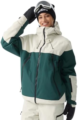GSOU SNOW Snowboard Jacket Womens Men Baggy Ski Jacket Waterproof Insulated