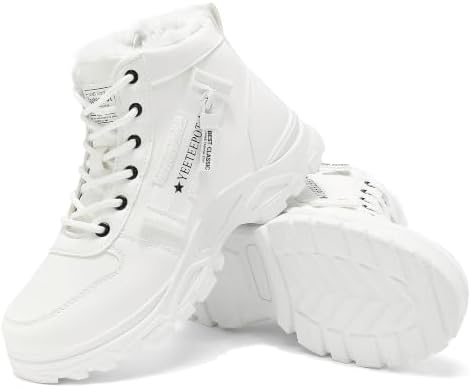 Womens Snow Boots Warm Winter Shoes Lace Up Ankle Booties