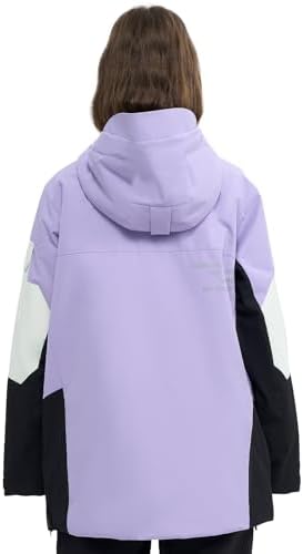 Womens Mens Snowboard jacket Baggy Ski Pullover Hoodie
